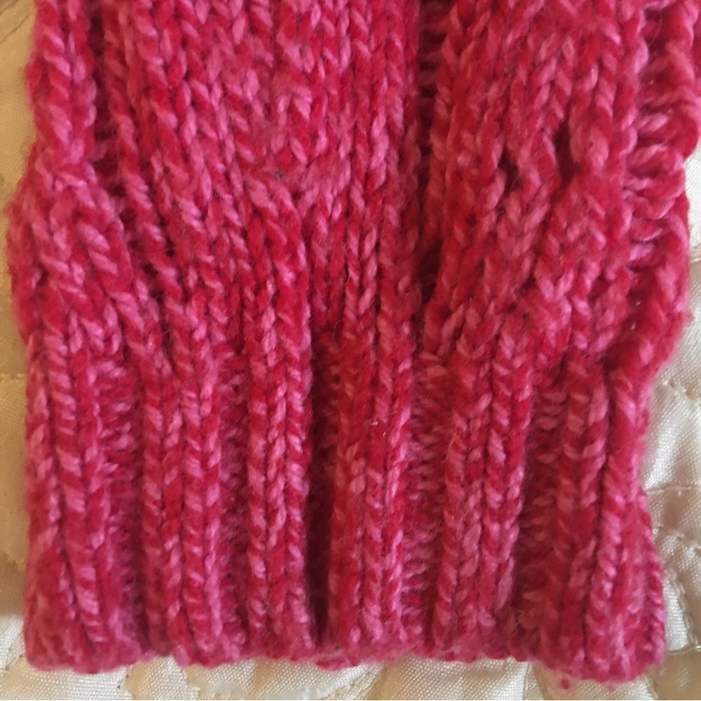 Abercrombie & Fitch Sweater Loose Knit Pink Size M - Picture 9 of 13